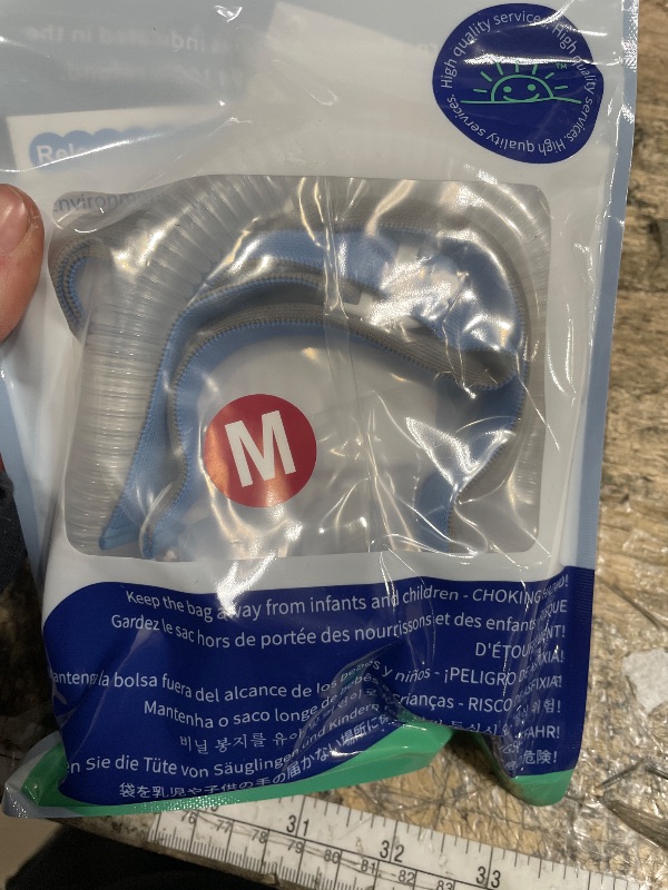 Photo 1 of **FACTORY SEALED**Replacement P10 Frame System for ResMed Airfit P10, Replacement Nasal Pillow Mask Headgear Set - Includes P10 Nasal Pillow, Headgear, CPAP Frame System - Perfect Seal & Ultra Comfort Accessories (M)