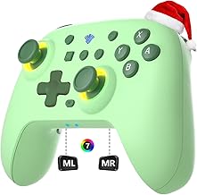 Photo 1 of 
SZYUYU Switch Controller for Switch 2,Switch Pro Controller for Switch/OLED/Lite/PC with 7 Colors LED