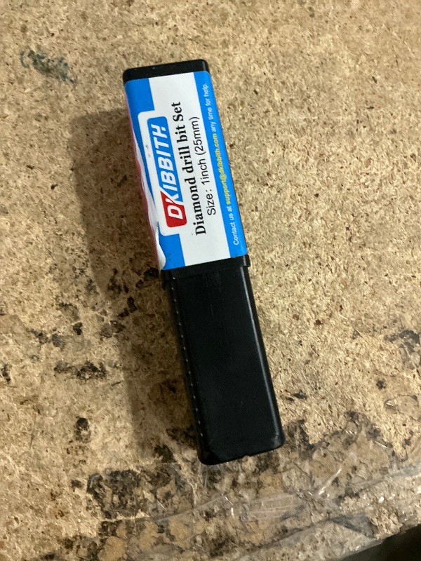 Photo 1 of 1" Diamond Hole-Saw Bits with Pilot Drill Bit - 2pc 1 in Diamond Tipped Tile Hole Saws with Guiding Bit for Accurate Drilling, for Porcelain Tile Ceramic Pottery Granite Stone Glass Bottles 25mm