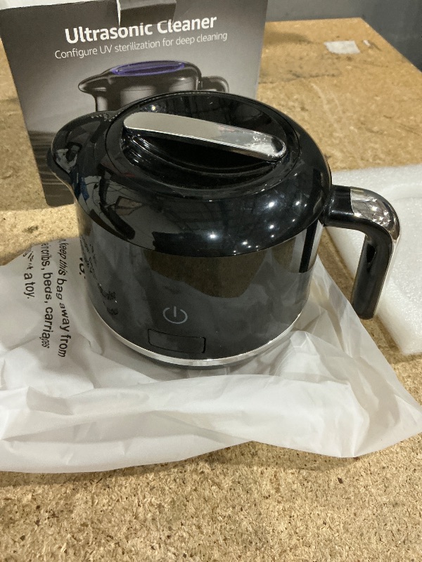 Photo 1 of **parts**GYNHD Ultrasonic Retainer Cleaner Machine - 45kHz Ultrasonic Cleaner - 200ML Mouth Guard & Denture Cleaner Pod & Jewelry - 5 Modes with Digital Timer - Upgrade Water Bottle Design *NO CORD TO TEST