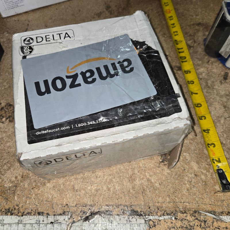 Photo 1 of **Parts Only** Delta T14267-LHD-PP Modern Shower Only Trim Package - Less Shower Head - Matte Black