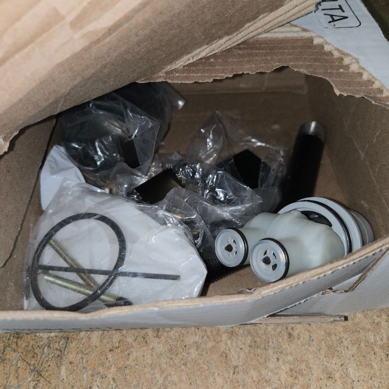 Photo 1 of **Parts Only** Delta T14267-LHD-PP Modern Shower Only Trim Package - Less Shower Head - Matte Black