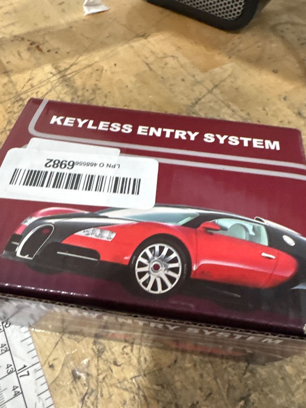 Photo 1 of *MISSING REMOTES* Keyless Entry car, Aiuphing Universal Remote Door Lock kit,Car Remote Central Locking Kit,Vehicle Door Lock Anti-Theft System with 2 Remote Controllers