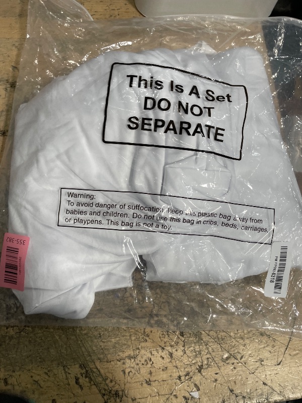 Photo 1 of 10x10ft Wrinkle Free White Backdrop Curtain for Parties Soft Fabric Drapes Wedding White Curtain Backdrop for Birthday Party Decorations Background for Photography 5x10ft, 2 Panels