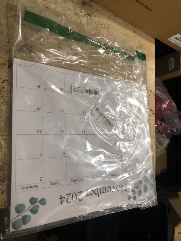 Photo 1 of 2025-2026 Magnetic Refrigerator Calendar - 2025-2026 Fridge Calendar Magnet Runs from March 2025 to June 2026, 16 Monthly with Greenery Designs - 13" x 11.5", Nature