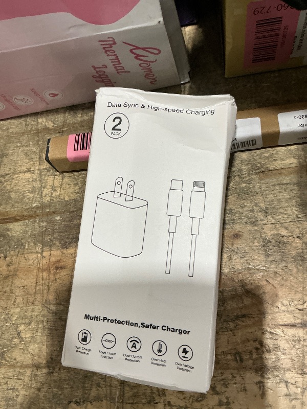 Photo 1 of [Apple MFi Certified]10FT Fast iPhone Charger,Extra Long Apple Charger Fast Charging 2Pack USB C Charger Block Plug + 10Foot Lightning Cable Cord for iPhone 14/Pro/Pro Max/Plus/13/12/11/XS/XR/X/SE2022