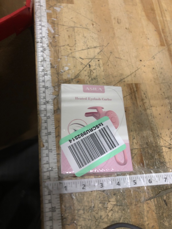 Photo 1 of **FACTORY SEALED** ASILA Heated Eyelash Curler with 3 Heating Modes, Rechargeable Electric Lash Curler with Type-C, C-Shaped Natural Curling, Anti-Burn Mini Heat Design, 24 Hours Long Lasting, Gift for Women Girls, Pink