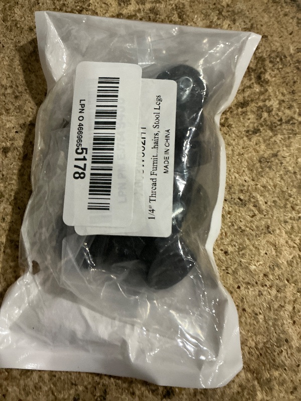 Photo 1 of 1/4" Thread Furniture Feet Levelers, Adjustable Furniture Feet Threaded Screw in, Leveling Feet Screw On Furniture Glide Leveling for Table, Cabinets, Chairs, Stool Legs