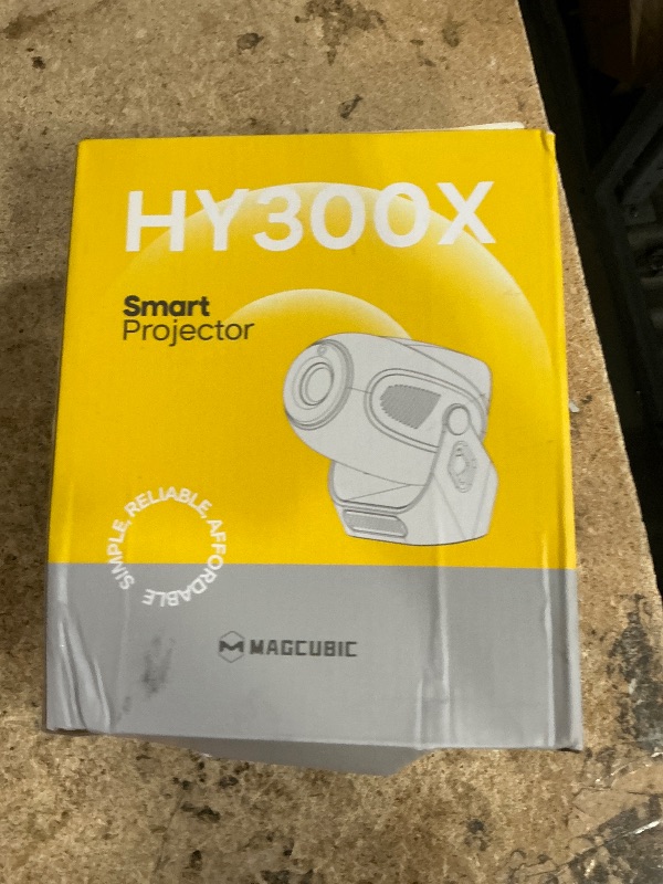 Photo 1 of ?Electric Focus?Projector with WiFi 6 and Bluetooth 5.0, Mini Portable Native 720P with 4K Support, Smart Proyector Built in Android 14, Auto Vertical Keystone, Home Movie Projectors for Outdoor