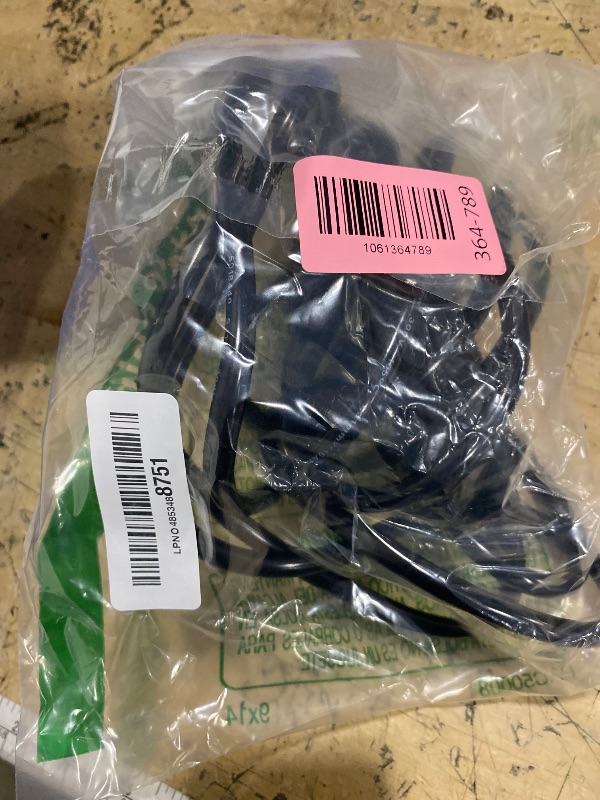 View 2 of 16/3 Black Indoor Outdoor Extension Cord 10 Ft Waterproof, Extension Cord with 3 Prong Grounded Plug,13A 1625W 16AWG SJTW, Flexible Weatherproof Power Cable for Offices, Gardens and Lawns