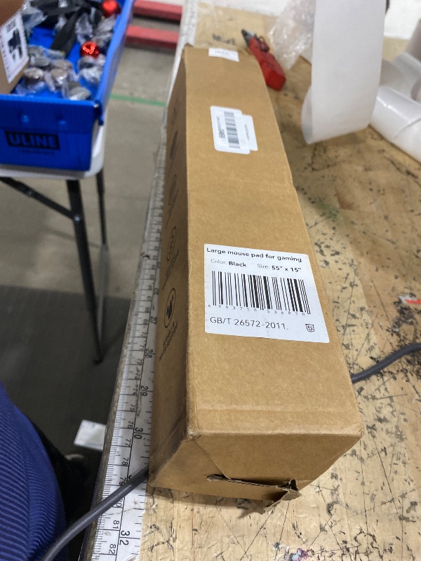 Photo 1 of [55" x 15"] Extended-Large Mouse Pads, Keyboard Pad - Enhance Your Gaming Experience with The Battle Mat - Waterproof and Easy to Clean - Lint-Free - Ideal for Game Tables (Black, Large)