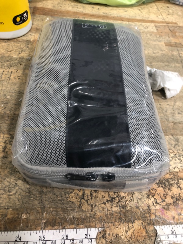 Photo 1 of 10 Set Compression Packing Cubes for Travel Essentials,Compressible Expandable Packing Cubes for Suitcase,OlarHike Luggage Organizer Bags for Travel,Handy Helper for Organizing Clothes(Black)