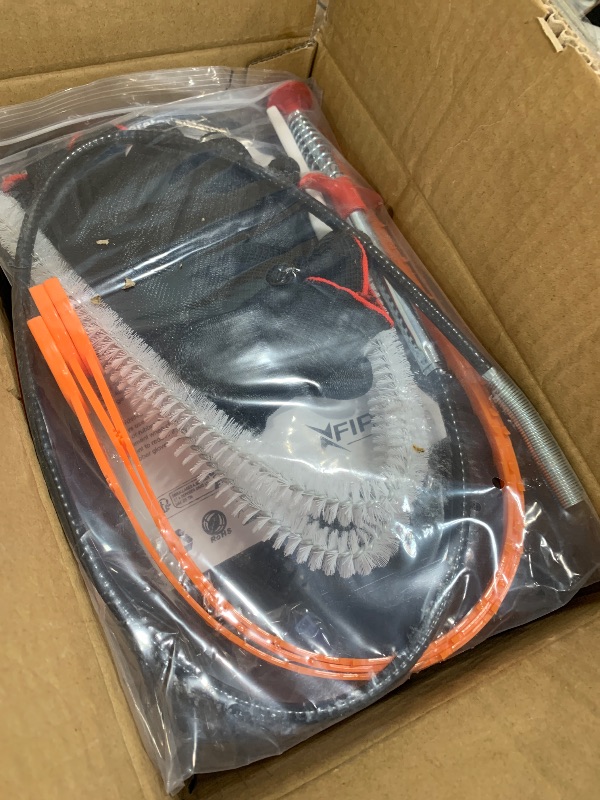 Photo 1 of ?New?50 FT Double Mode Drain Snake Tools, 11-in-1 Drain Auger for Sink and Drain Unblocking, Plumbing Snake for Kitchen, Bathrom and Shower Sink,Drain Clog Remover for Real DYIs (Red)