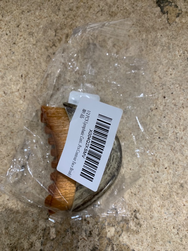 Photo 1 of 1/2 PCS Lymphatic Contour Face Brush for Sculpting – Anti-Puffiness, Detox & Lift, Improves Skin Glow & Absorption (1 Pcs Contour Face Brush)