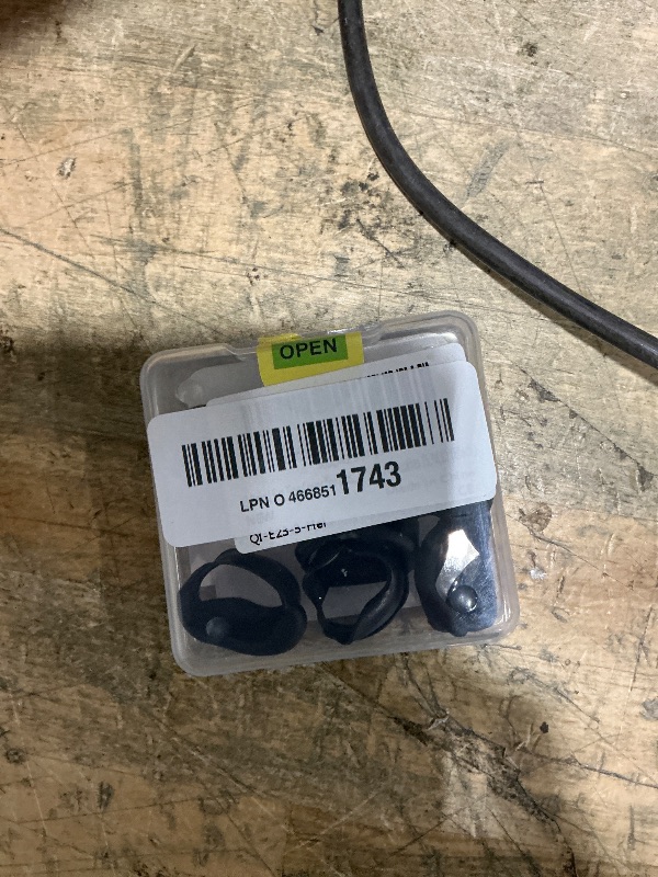 Photo 1 of [3 Pairs] Ear Tips Cover for Bose QuietComfort Earbuds II (2022) &Bose QuietComfort Ultra Earbuds (2023), Silicone Sport Ear Hook Cover, Anti-Slip Replacement Eartip Accessories (S,M,L) (Black)