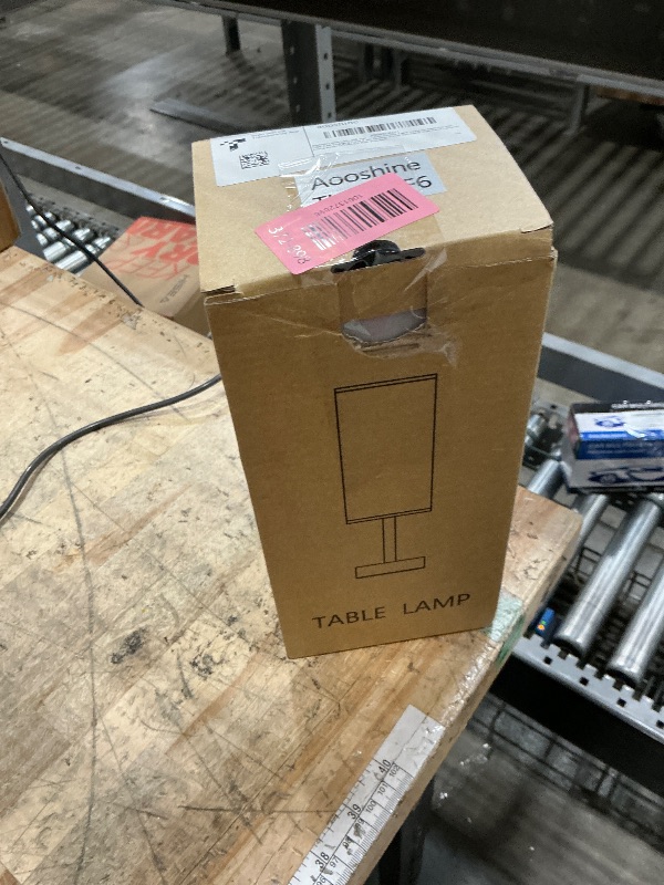 Photo 1 of ?Upgraded?Bedside Table Lamp Touch Control, with USB C+A Charging Ports & Dual AC Outlets, 3-Way Nightstand Lamp for Bedroom with LampShade Living Room Office(LED Dimmable Bulb Included)