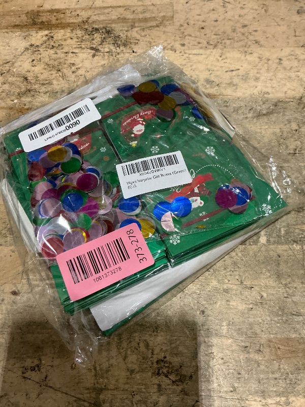 Photo 1 of 16pcs Surprise Gift Box Explosion for Money, 2025 Newly Folding Pop-Up Explosion Gift Box, Surprise Box Gift Box for Money, Christmas Boxes Explosion Gift Box for Money and Birthday(Green)