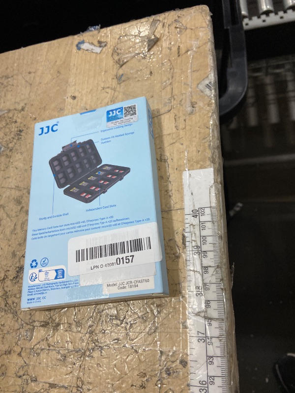 Photo 1 of [Large Capacity] CFexpress Type A Card Case Storage, 60 Slots Memory Card Organizer Holder Box for 40 TF Micro SD & 20 CFexpress Type-A Cards, for Sony A7RV A7SIII A7IV A7R5 A1 A9M3 FX3 FX6 FX30