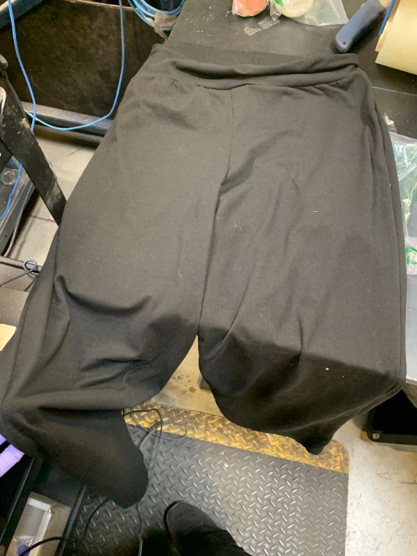 Photo 1 of AMiERY Women's Trendy Pajama Pants Women Long Lounge Pants Womens Sweatpants Black Casual Wide Leg Athletic Pants S