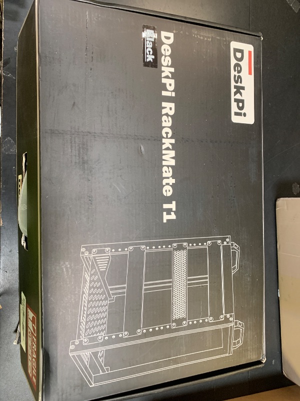 Photo 1 of GeeekPi 8U Server Cabinet, 10 inch Server Rack for Network, Servers, Audio, and Video Equipment, DeskPi RackMate T1 Rackmount, 7.87 inch Depth