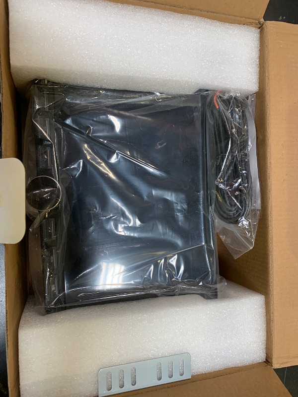 Photo 1 of 4+64G Android 15 Car Stereo with Wireless Carplay & Android Auto - 10 Inch Touchscreen Radio with EQ/DSP/5G WiFi/GPS Navigation/SWC + AHD Rear Camera