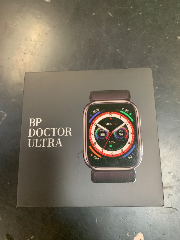 Photo 1 of Smart Watch, 1.95" Blood Pressure Smart Watch with Air Pump Band, M7000 Blood Pressure Monitor with Sleep Heart Rate Monitor, Pedometer, Blood Pressure Watch Supports Data Sharing, Reminder Monitoring