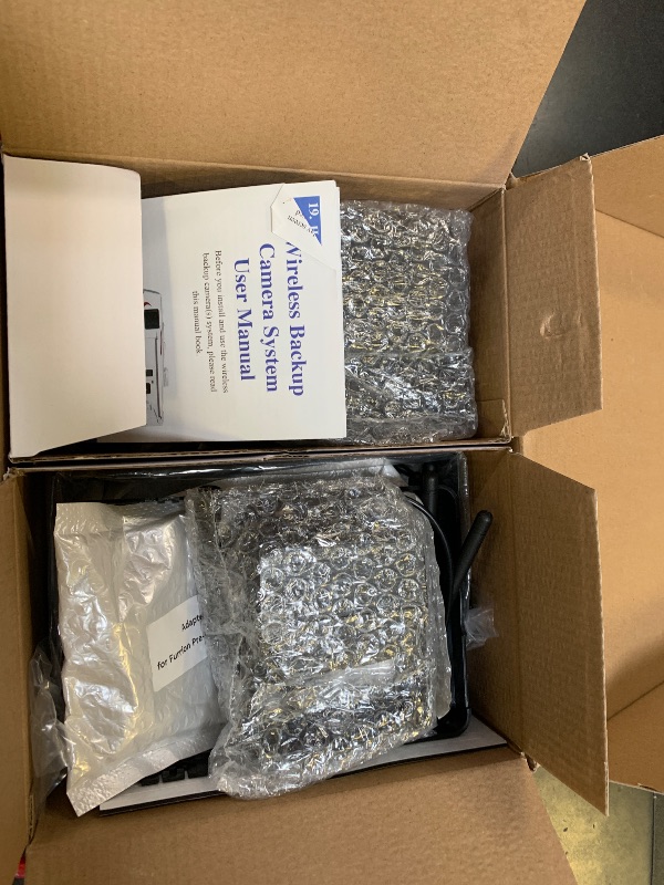 Photo 1 of Wireless Backup Camera - Rv Backup Camera with HD 7" Monitor - Dual Back Up Camera Systems for Truck - IP69 Waterproof Rv Camera with DVR, Night Vision for Rv, Truck, Trailer and Camper