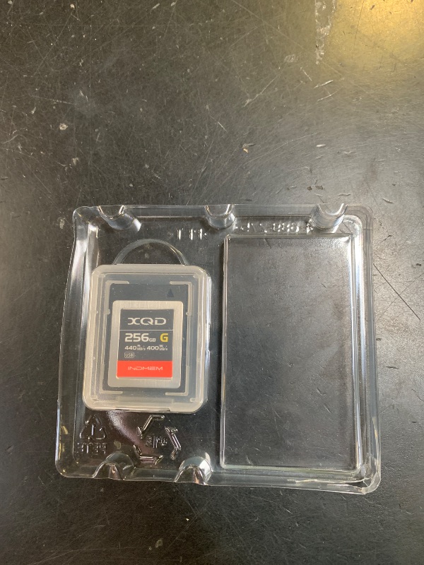 Photo 1 of INDMEM XQD 256GB Memory Card, 5X Tough MLC XQD Flash Memory Card High Speed G Series| Max Read 440MB/s, Max Write 400MB/s