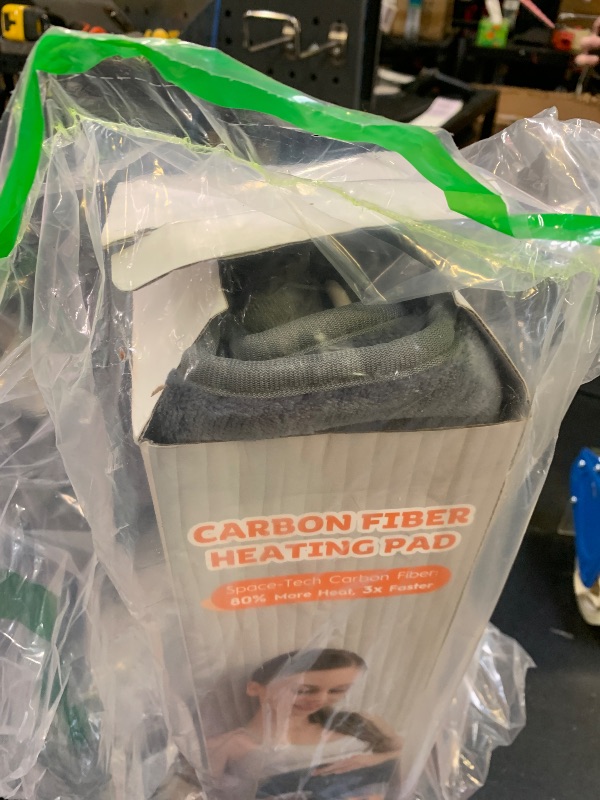 Photo 1 of High-Heat Boost & Rapid Heat Up XL Heating Pad 40"x20" for Back/Neck/Shoulder Pain Relief, Full Body Electric Pad for Period Cramps/Sore Muscles, Deep Moist Heat (Summer Night Grey, 40"x20")