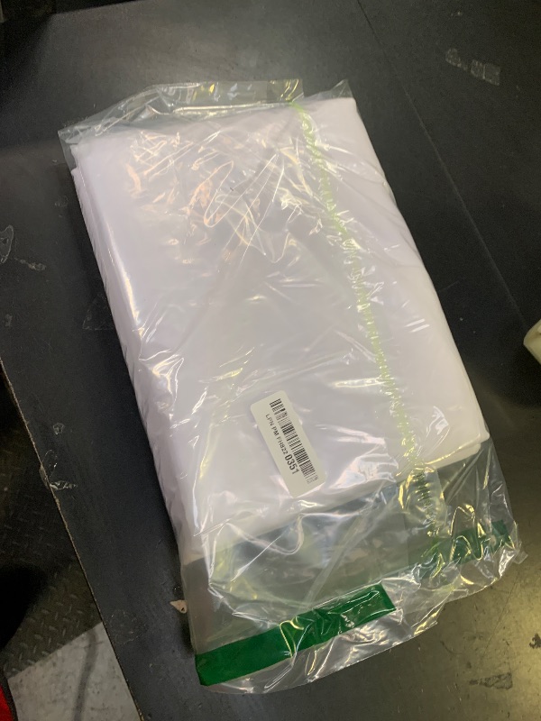 Photo 1 of Youleyar Solid Sheer Rod Pocket Curtain Voile Draperies 4 Panels White Beige Black Grey Ivory 52 Inch Width 108 Inch Long 1 Pair for Kitchen Bedroom Children Living Room Yard(Optical White,52 W?108 L)