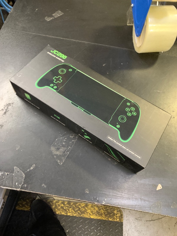 Photo 1 of Gammeefy Switch Controllers Compatible with Nintendo Switch/Switch OLED, One-Piece Joypad Controller Replacement for Switch Pro Controller with 9 Lights Color, Turbo, Macro, KeyLinker APP