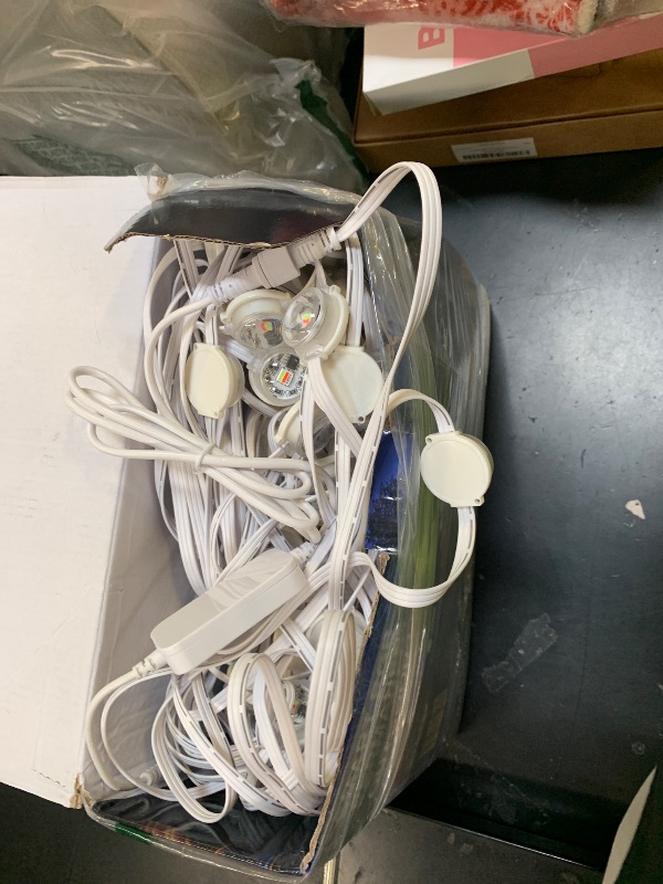 Photo 1 of JOH Permanent Outdoor Lights, 200FT RGB+IC Smart LED Outdoor Lights with App/Remote Control, DIY Scene Modes Lighting & IP67 Waterproof, Eaves Light for Christmas, Holiday, Daily Decorations