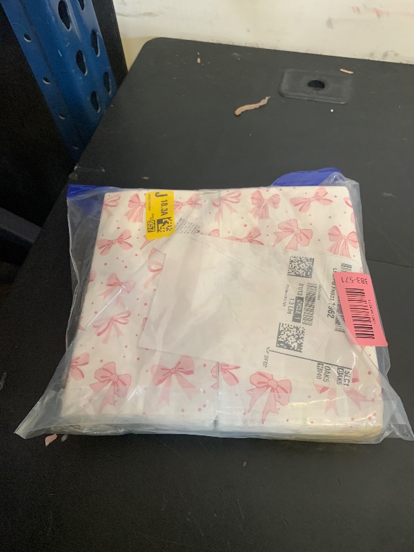 Photo 1 of 100PCS Pink Bow Napkins Disposable Hand Towels for Bathroom 3 Ply Decorative Bow Paper Napkins Pink Coquette Party Guest Napkins for Birthday Bachelorette Bridal Wedding Party Supplies