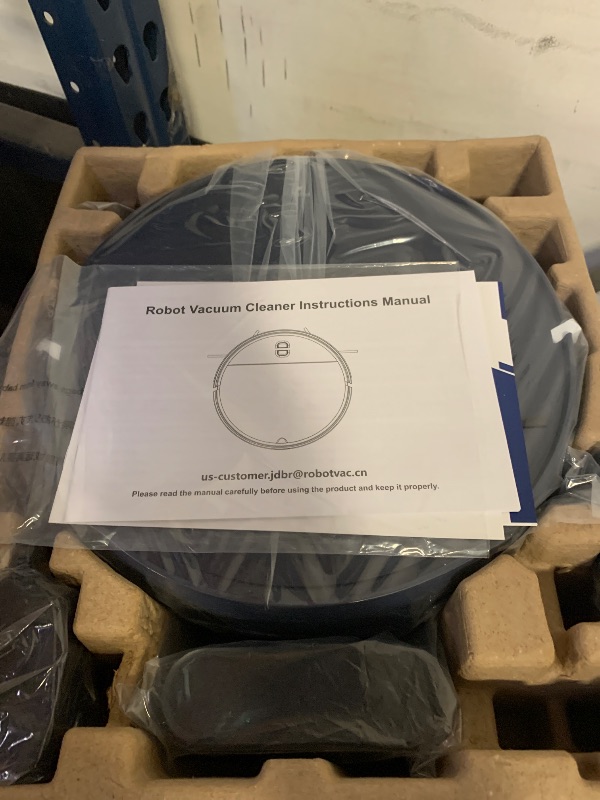 Photo 1 of Robot Vacuum and Mop Combo, 2-in-1 Mopping Robot Vacuum Cleaner with 2300Pa Suction, 2.87'' Slim Design, Wi-Fi/App/Voice Control, 3D Obstacle Avoidance&Self-Charging for Hard Floors, Carpets, Pet Hair