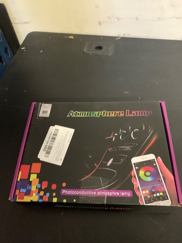 Photo 1 of Dreamcolor Acrylic Interior Car LED Strip Light with Wireless APP, RGB 10 in 1 with 175 inches 593 Neon Car Ambient Lighting Kits, Dynamic Chasing Music Sync LEDs Fiber Optic Strip Lights for Car