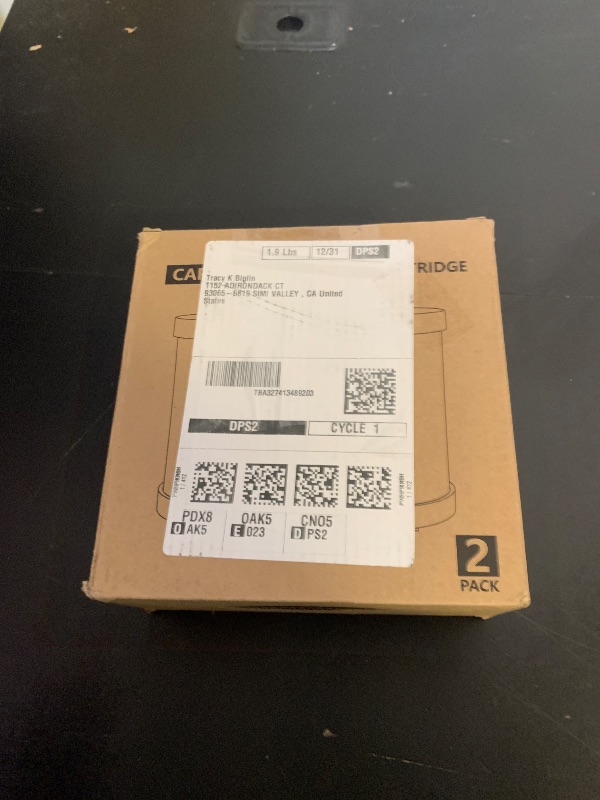 Photo 1 of 2387 Pro NSF Certified Replacement Water Filter Compatible with Alexapure Water Filtration System,Reduces chlorine, etc?Last Up to 5000 Gallons,Black(2 Pack)