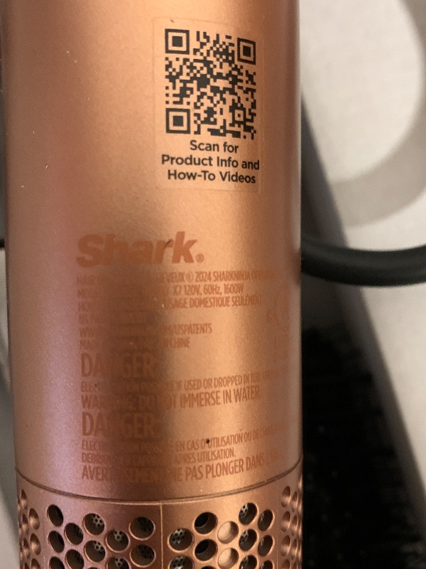 Photo 1 of Shark FlexStyle® (Special Edition) | Air Styling & Drying System | Powerful Hair Dryer Brush & Multi-Styler | Auto-Wrap Curlers, Oval Brush, Concentrator, & Storage Bag Included | Copper | HD433CP