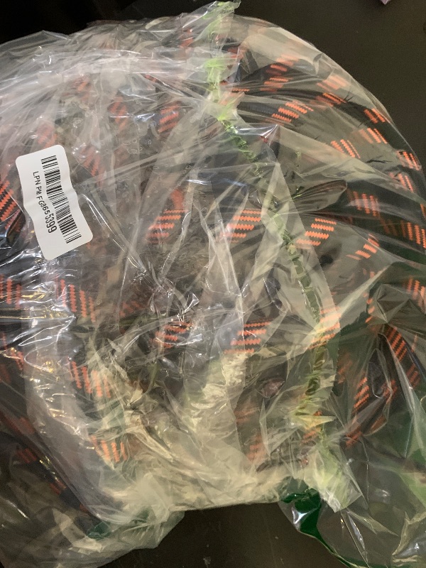 Photo 1 of Giraffe Tools Non-Expandable Garden Hose 50FT 1/2” Lightweight Flexible Water Hoses Burst 600 psi with 9 Spray Function Nozzle Heavy Duty Hose