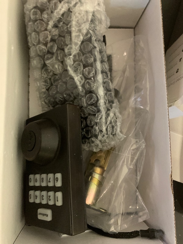 Photo 1 of Kwikset HomeConnect 620 Z-Wave Long Range Enabled Keypad Smart Lock Convenient Keyless Entry, Customizable User Codes, Ring Alarm Compatible, Hub Required, Sold Separately Venetian Bronze Contemporary