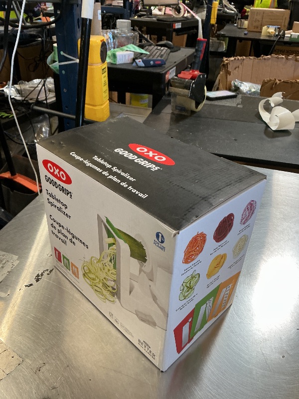 Photo 1 of OXO Good Grips 3-Blade Tabletop Spiralizer with StrongHold Suction