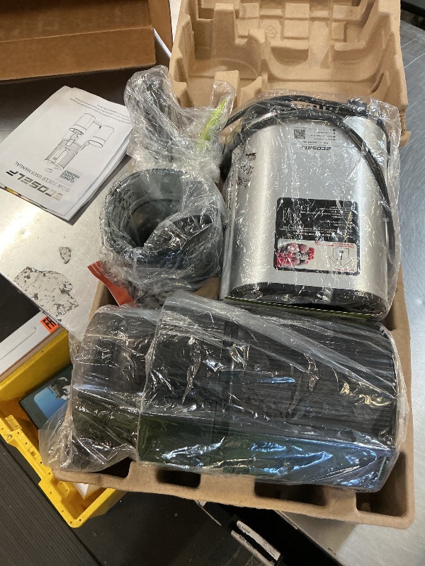 Photo 1 of ECOSELF Juicer Machines with 3 Filters (For Juice/Sorbet/Nut Milk), Slow Masticating Juicer With 6.0" Wide Mouth Hopper for Vegetables & Fruits, Self Feeding, Juicer for Family Party, With Pusher