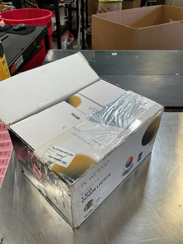 Photo 1 of POWERASIA 12 Pack Smart Recessed Lighting 6 Inch, Ultra-Thin LED Recessed Lighting 12W 1200LM Smart Downlight with Junction Box, Compatible with Alexa/Google Assistant - ETL and Energy Star Certified