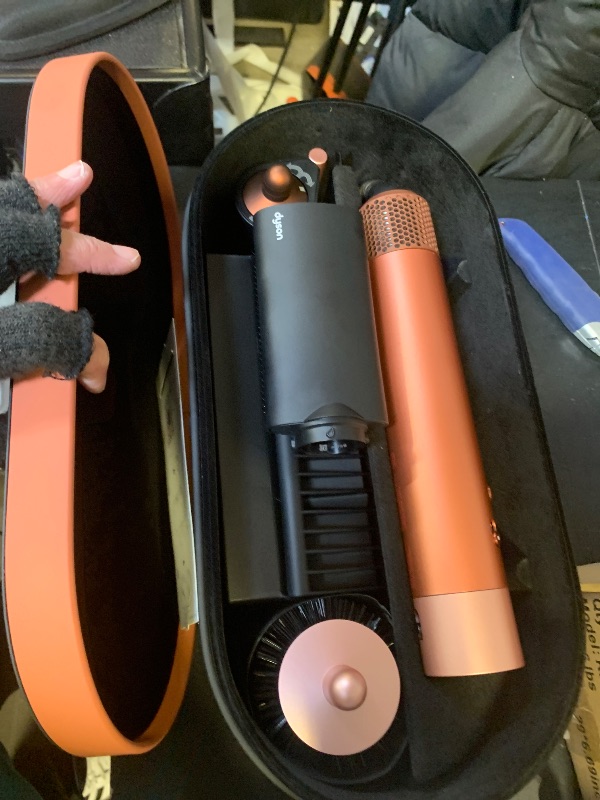 Photo 1 of Dyson Airwrap i.d. Multi-Styler, Allure Winner, Bluetooth Connected, No Heat Damage, 6-in-1 Versatility, Intelligent Hair Styler