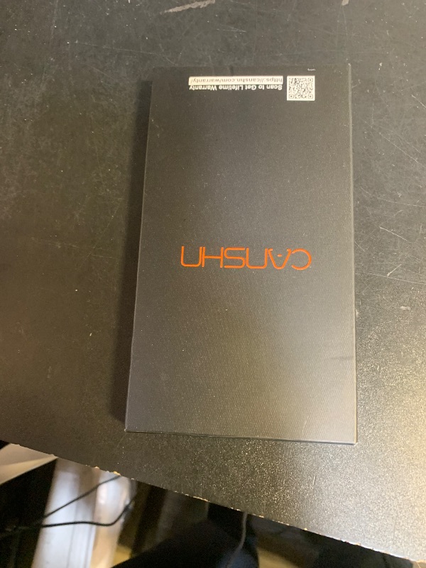 Photo 1 of **RING DAMAGED** CANSHN 360° Spin Magnetic Stand for iPhone 17 Pro Case Clear with Camera Control [Full Camera Protection] [Compatible with Magsafe] Non-Yellowing Shockproof Protective Phone Cover 6.3" - Clear