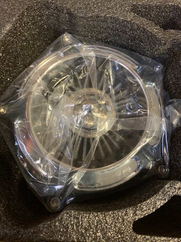 Photo 1 of HEYOMOTOR Air Filter Cleaner for Harley Davidson Softail Touring Street Road King Glide Trike for Harley Davidson Air Intake Filters for Touring 08-16, Softail 16-17 Grey