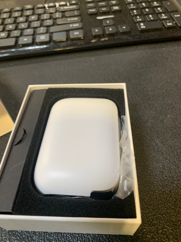 Photo 1 of sajawass Bluetooth Headphones Wireless Earbuds with 75Hrs Playback, LED Display Charging Case, IPX7 Waterproof, Over-Ear Design Ear Buds for Sports/Running/Workout - White