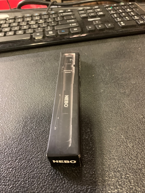 Photo 1 of NEBO INSPECTOR RC Pen Light | 360 Lumens, 3 Light Modes, Rechargeable & AAA Battery Powered LED Flashlight, Waterproof, Compact & Durable, Pocket Clip for EDC, Includes USB Charging Cable