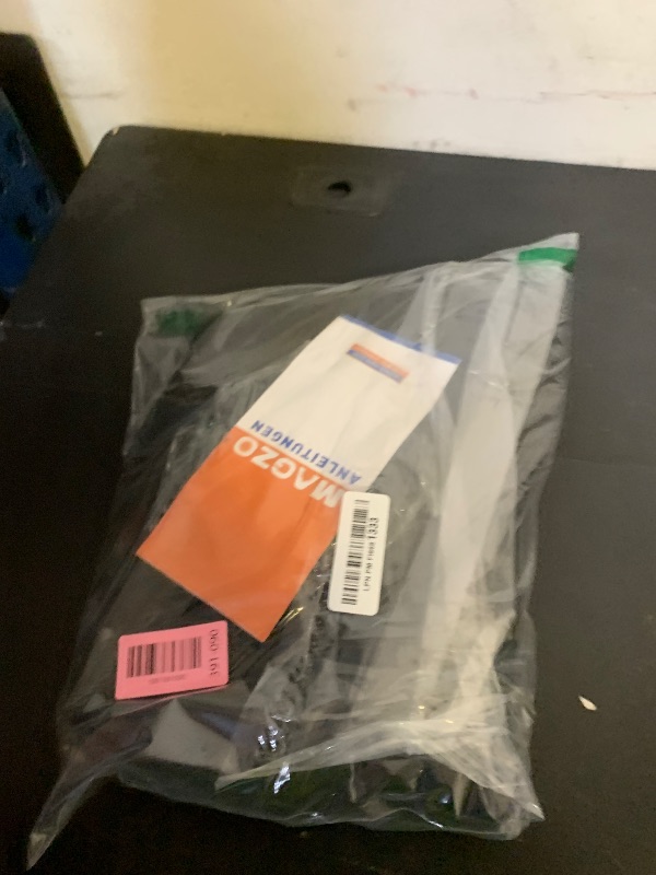 Photo 1 of MAGZO Magnetic Screen Door Fit Door Size 36 x 84 Inch, Screen Size 38" x 85" Sliding Entrance Mesh with Magnet Closure Black