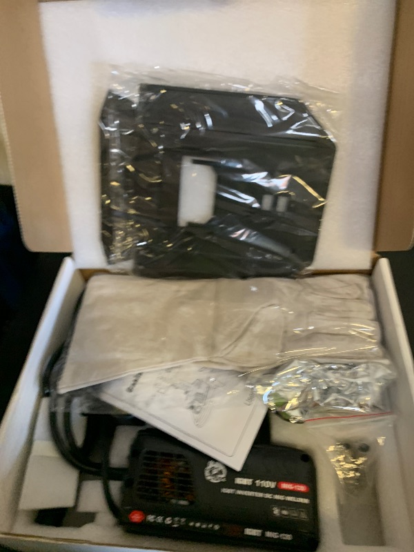 Photo 1 of *********READ CLERK NOTES**********
TLL Portable MIG Welder Handheld 120A 110V, Hand Held Welder Gun, Gasless Flux Core Welding Machine, Handheld IGBT Inverter for DIY, Professional Repair Use (TLL-MIG120)*********READ CLERK NOTES**********