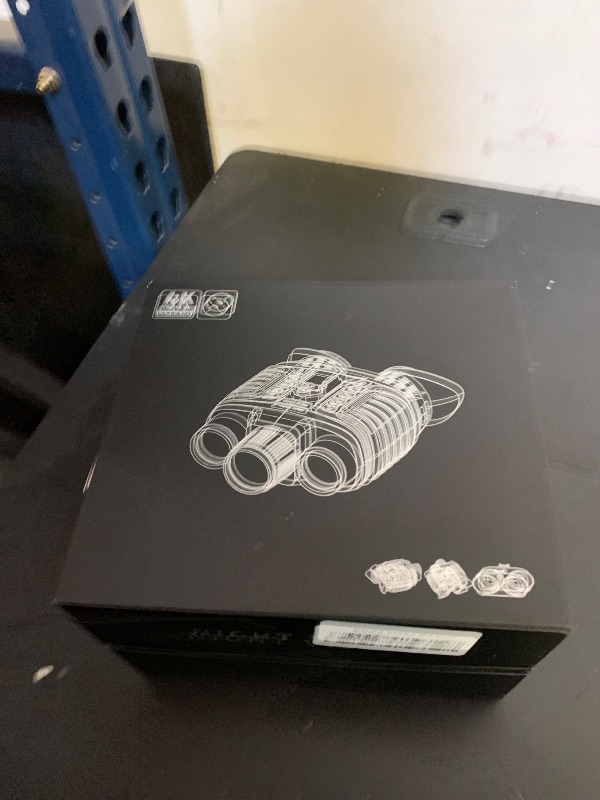 Photo 1 of GOYOJO 4K Head-Mounted Night Vision Goggles, Night Vision Binoculars with 4500mAh Rechargeable Battery, 32GB Card Recording Photo & Video, Gift for Men, Hunting & Camping Gear